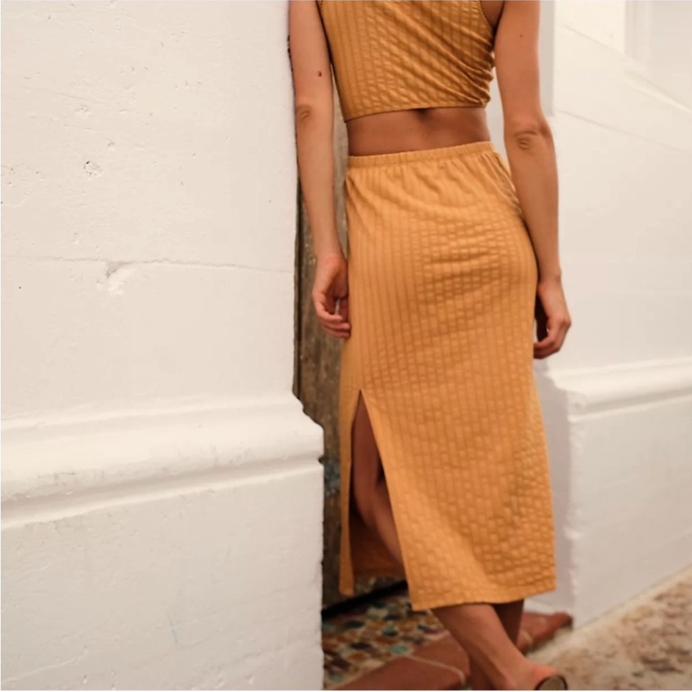 SET Spell Bonnie Organic Cotton Crop and Midi Skirt - Picture 2 of 16